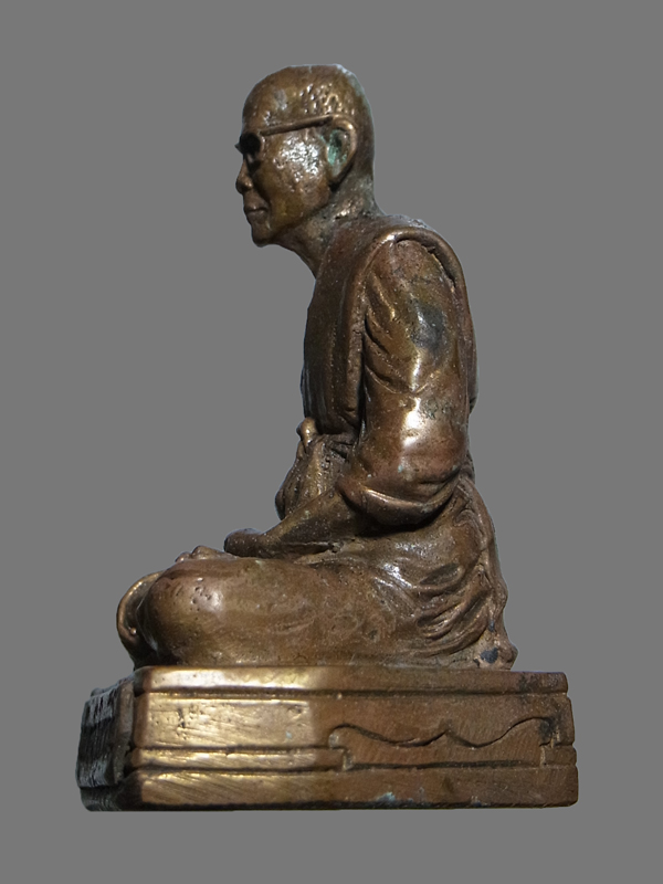 พระบูชา ครูบาอินทร์คำ วัดพระพุทธเจดีย์ 9 ยอด หน้าตัก 1.5 นิ้ว