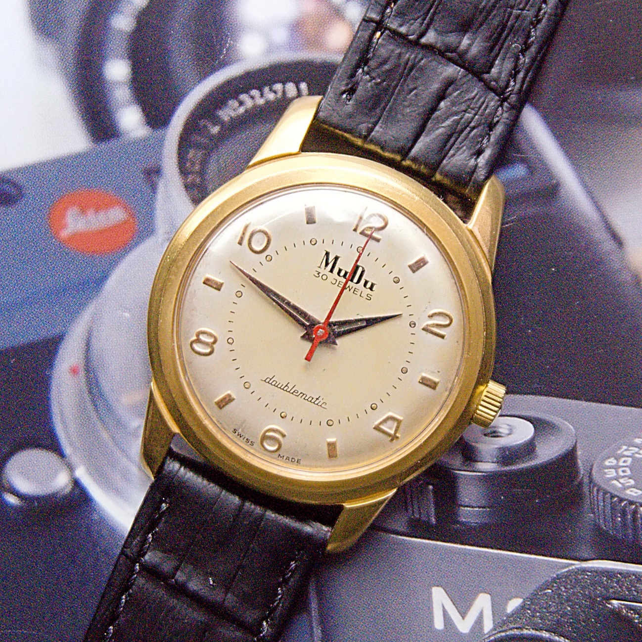 นาฬิกาเก่า MUDU ออโตเมติก
