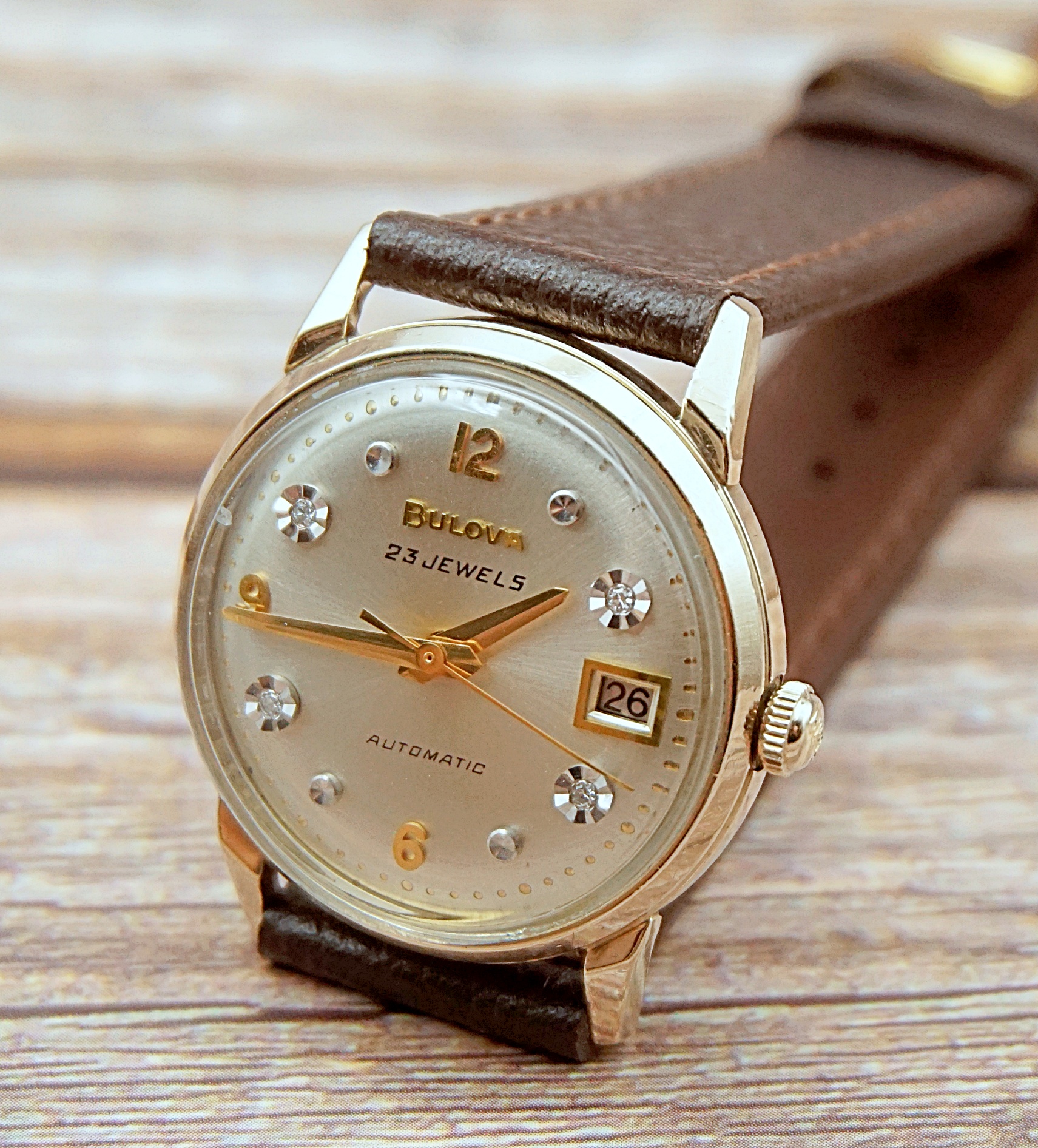 นาฬิกาเก่า BULOVA ออโตเมติก
