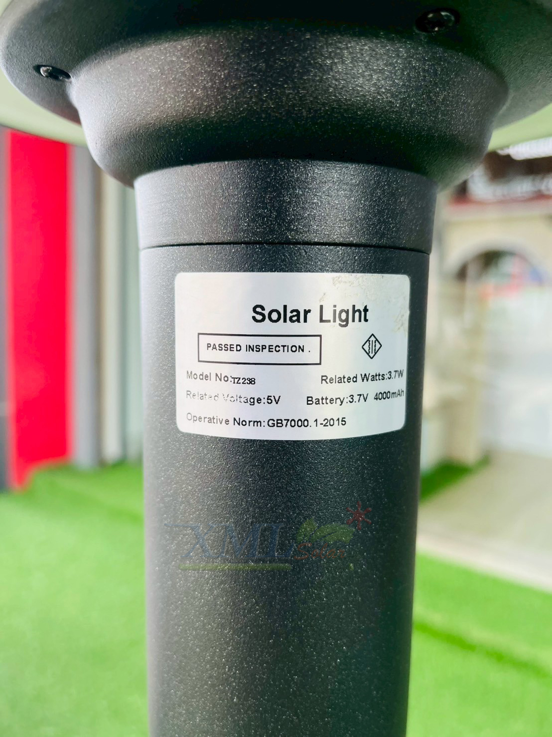 โคมไฟปักสนามโซล่าเซลล์ รุ่น TC-231 (เปิดได้ 2 แสง)