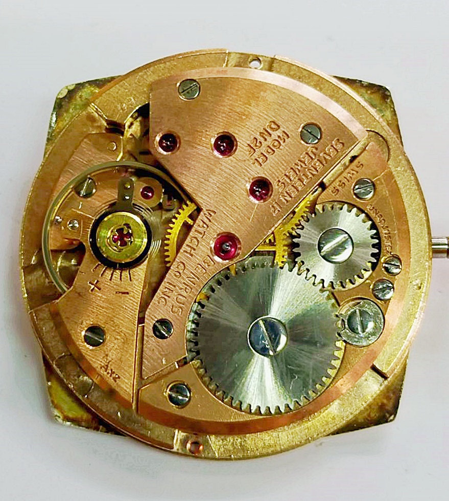 นาฬิกาเก่า BENRUS ไขลานสองเข็มครึ่ง