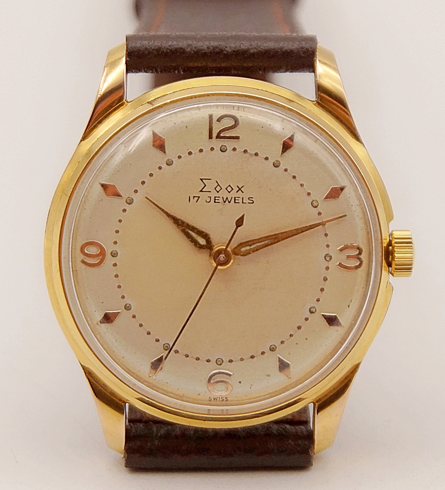 นาฬิกาเก่า EDOX ไขลาน