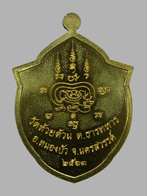 เหรียญหน้าวัว99 หลวงพ่อพัฒน์ ปุญญกาโม ปี2563