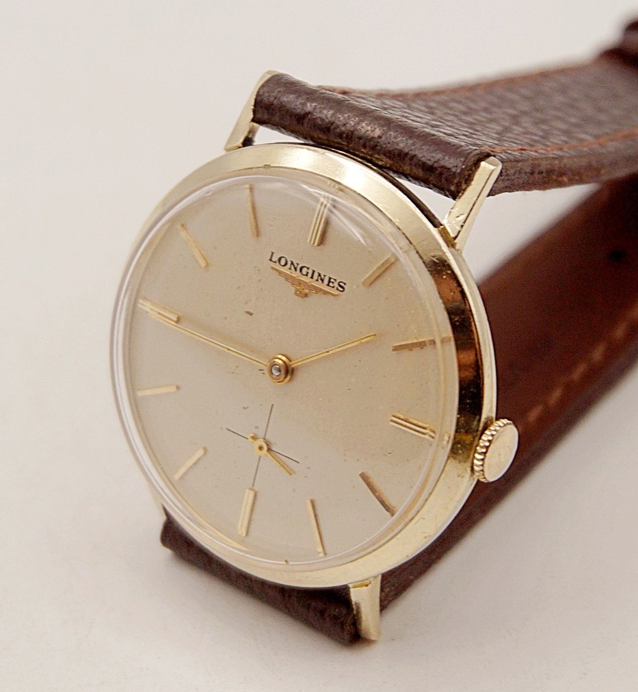 นาฬิกาเก่า LONGINES ไขลานสองเข็มครึ่ง