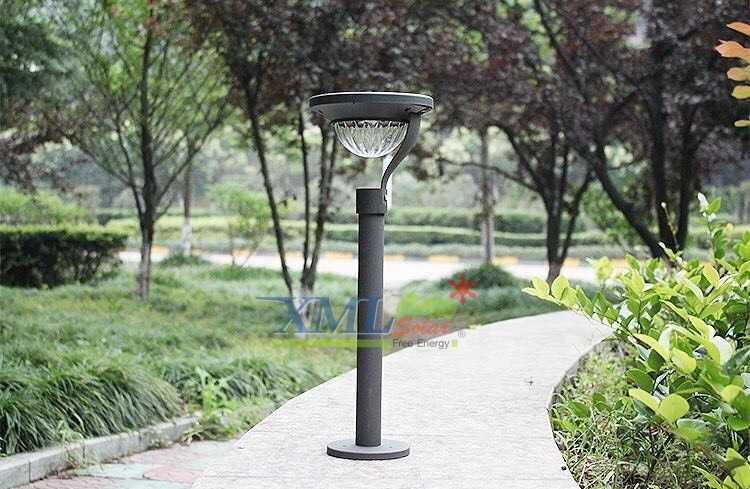 ไฟปักสนามโซล่าเซลล์ 2 SMD LED (เเสง : เหลืองวอมไวท์)