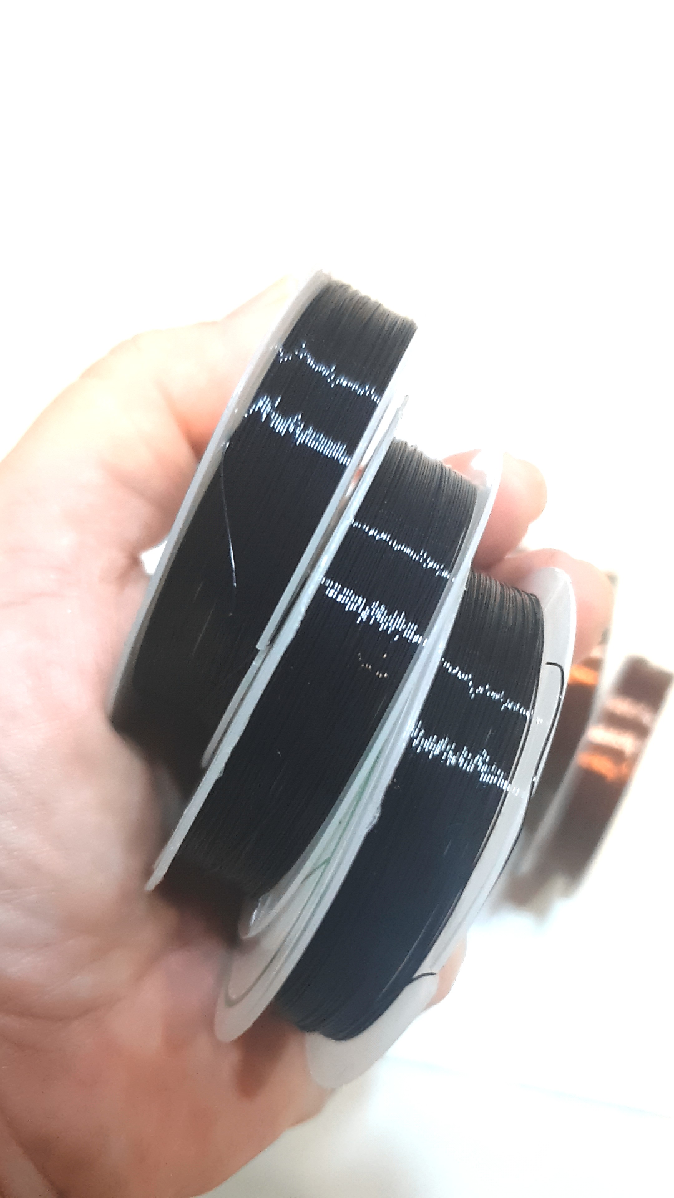 ลวดทองแดง ขนาดหนา 0.3 มิลลิเมตร 1 ม้วน ยาวประมาณ 12 เมตร