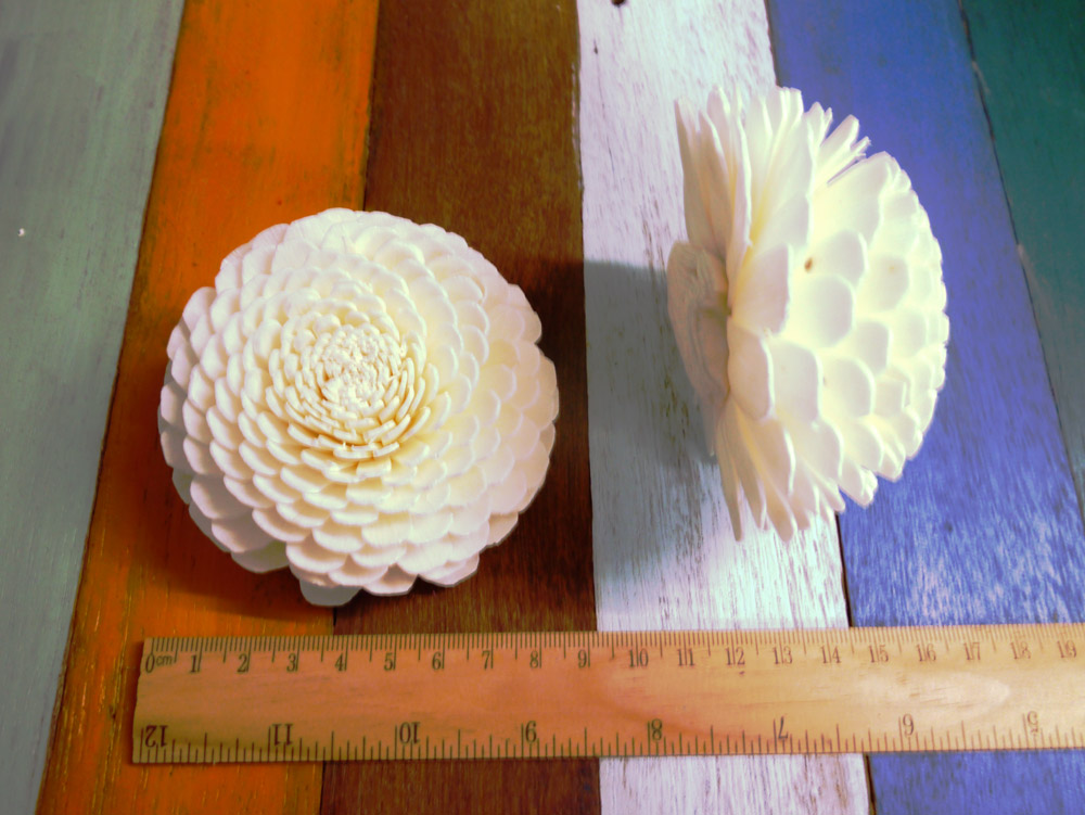 ดอกไม้ดูดน้ำหอม มะลิซ้อน 8cm Dia.