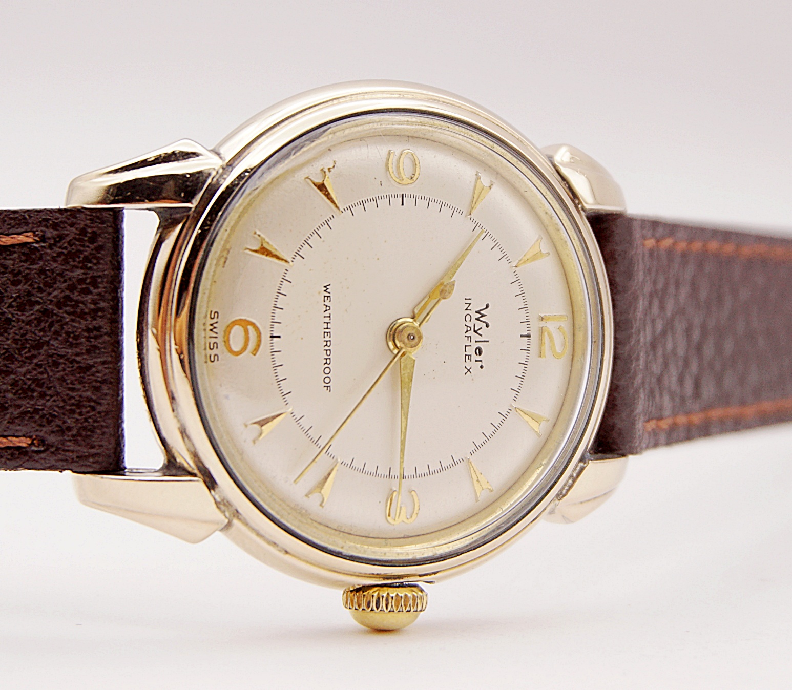 นาฬิกาเก่า WYLER ไขลาน