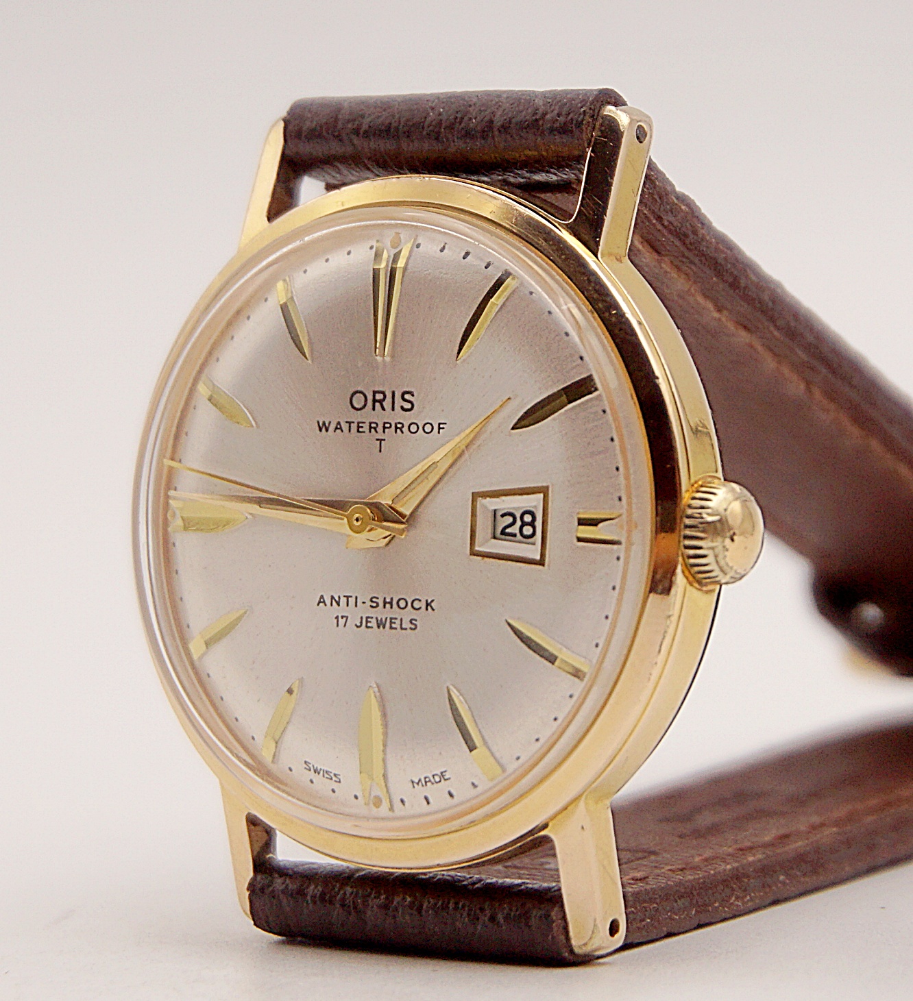 นาฬิกาเก่า ORIS ไขลาน