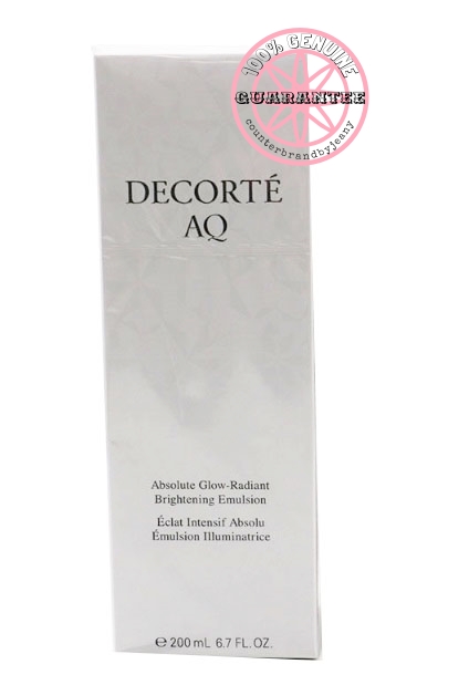 COSME DECORTE AQ ABSOLUTE Glow Radiant Brightening Emulsion