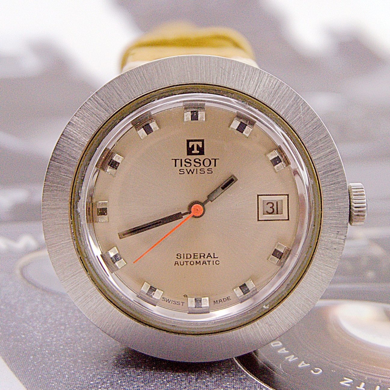 นาฬิกาเก่า TISSOT SIDERAL ออโตเมติก