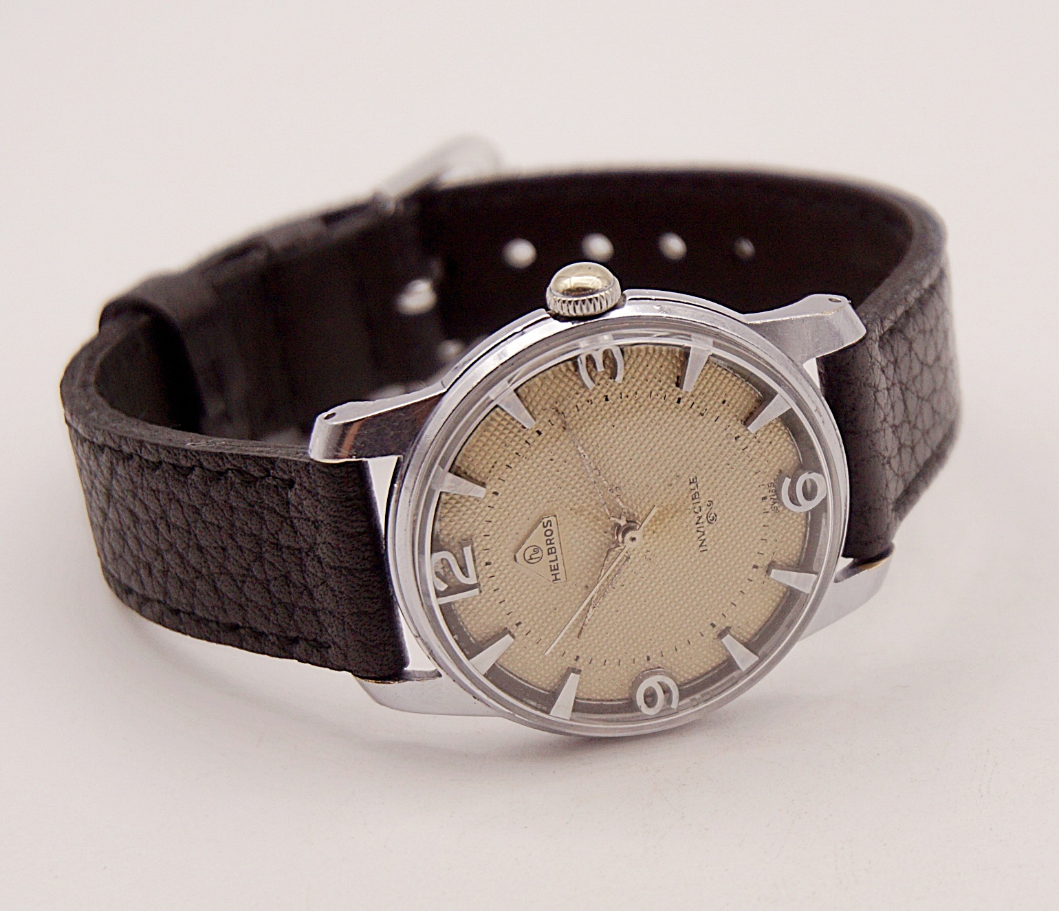 นาฬิกาเก่า HELBROS ไขลาน