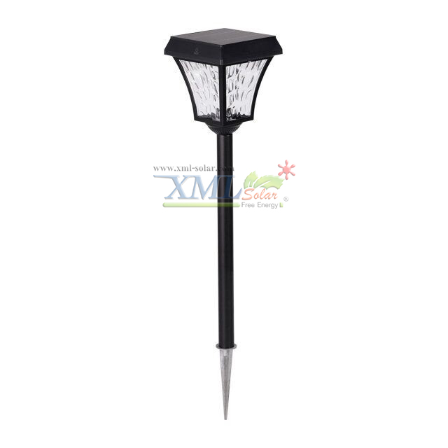 โคมไฟปักสนามโซล่าเซลล์ รุ่นใหม่ ระบบสัมผัส (เเสง : เหลืองวอมไวท์)