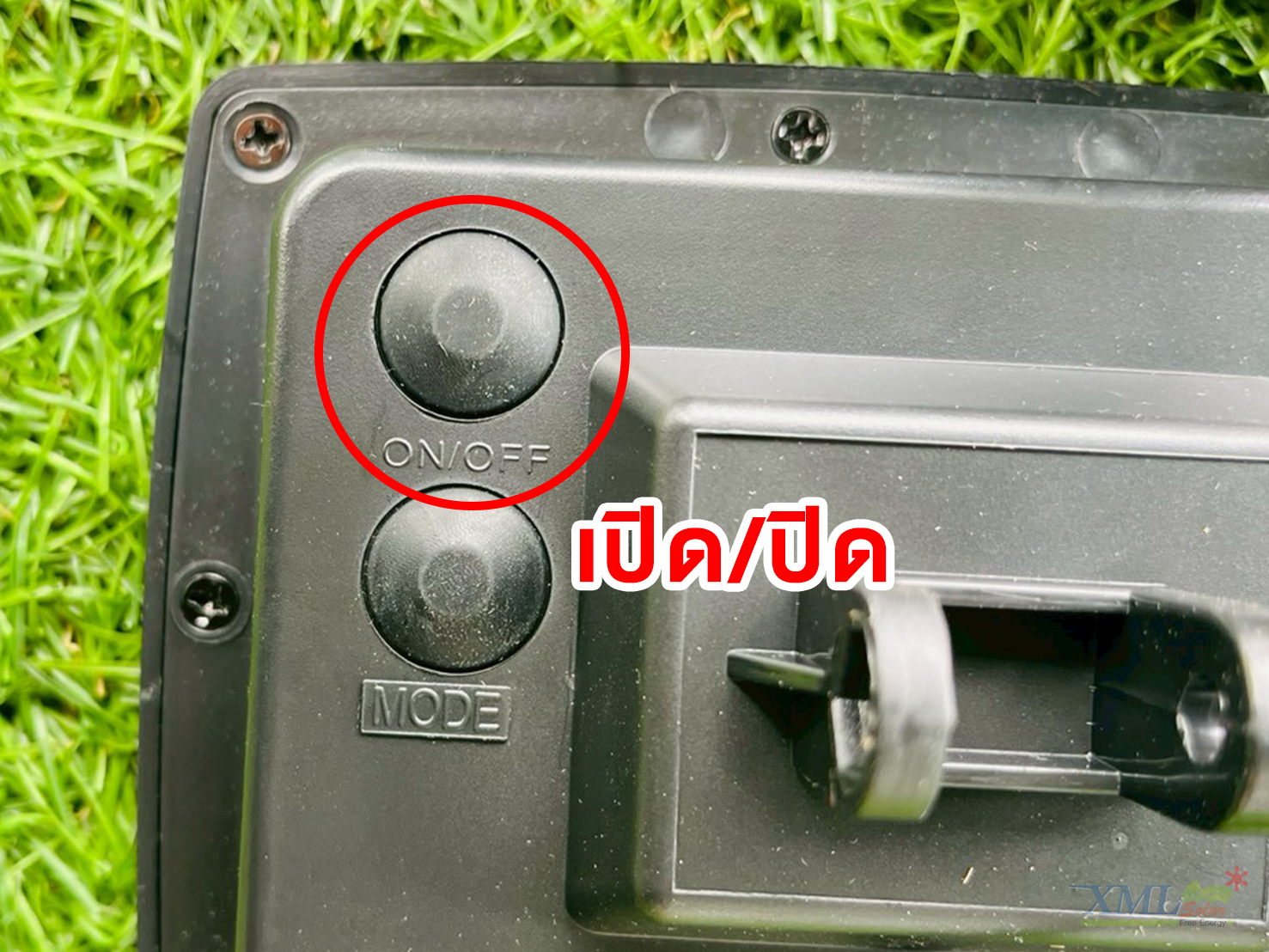 ไฟโซล่าเซลล์ส่องใต้น้ำ 6 LED รุ่น 2 หัว