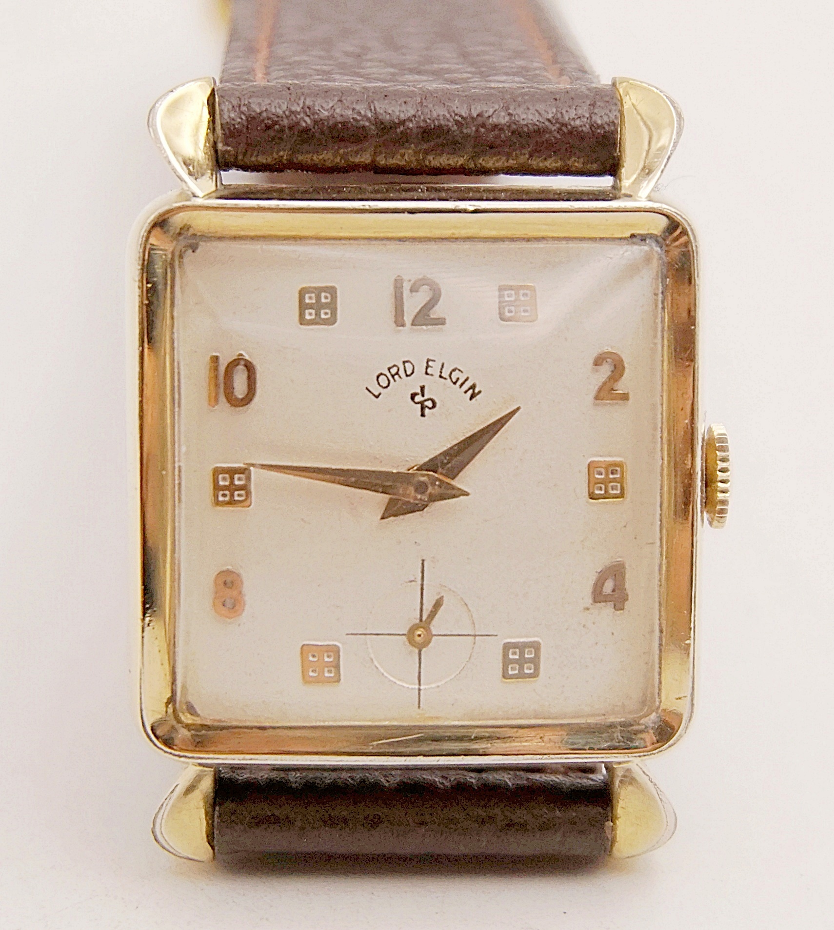 นาฬิกาเก่า LORD ELGIN ไขลานสองเข็มครึ่ง