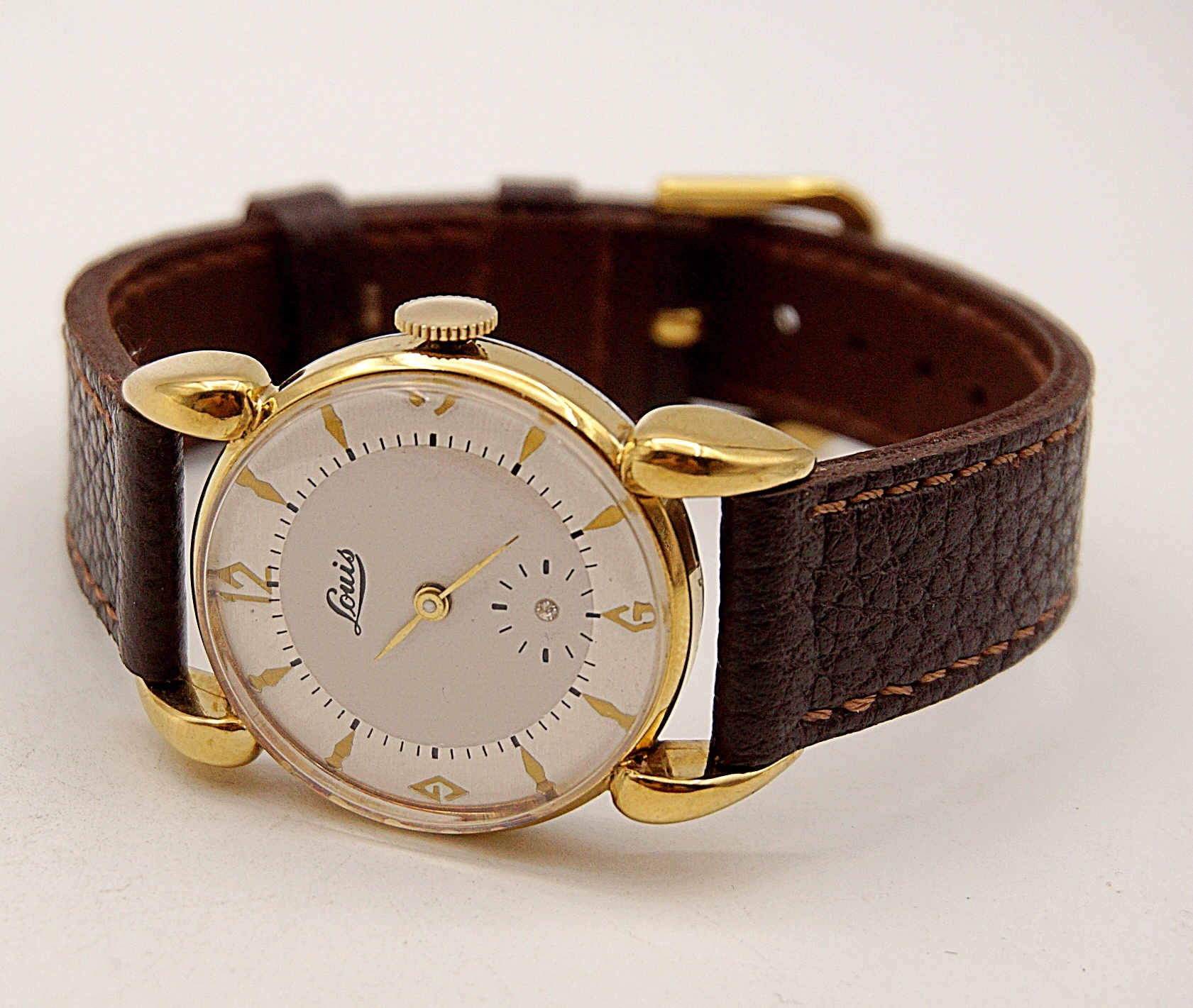 นาฬิกาเก่า LOUIS ไขลานพร้อมกล่อง