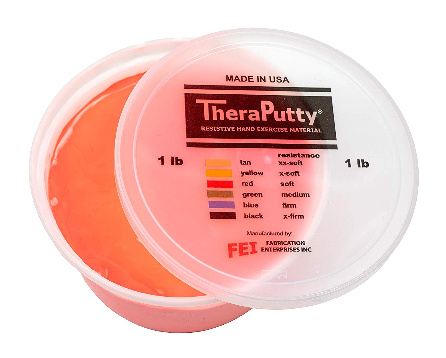 ดินน้ำมัน putty Therapy Putty ขนาด 1ปอนด์ 1กระปุก