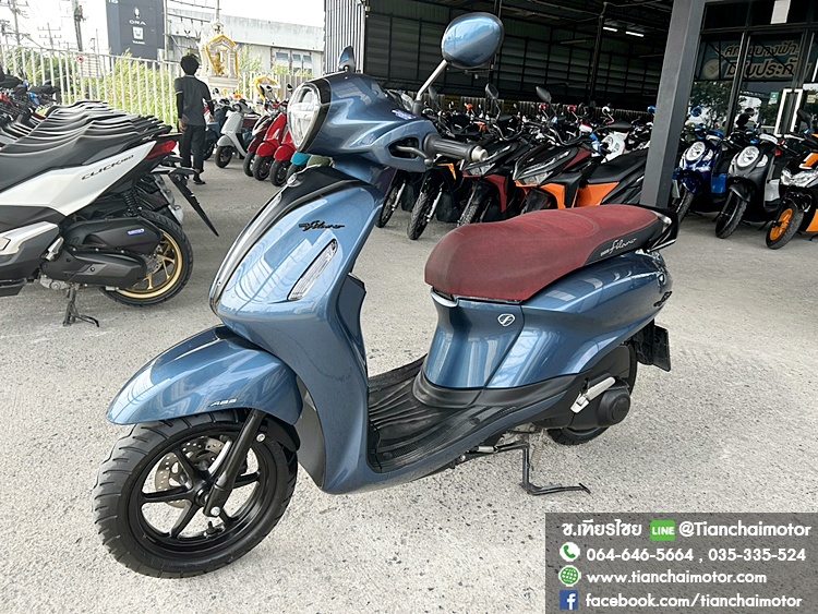 GRAND FILANO ปี67 ABS ตัวรีโมท ชุดสีสวย เครื่องเดิมๆ ขับขี่นิ่ม เครื่องแน่น ประหยัดน้ำมัน ศูนย์ดี ราคา 59,900