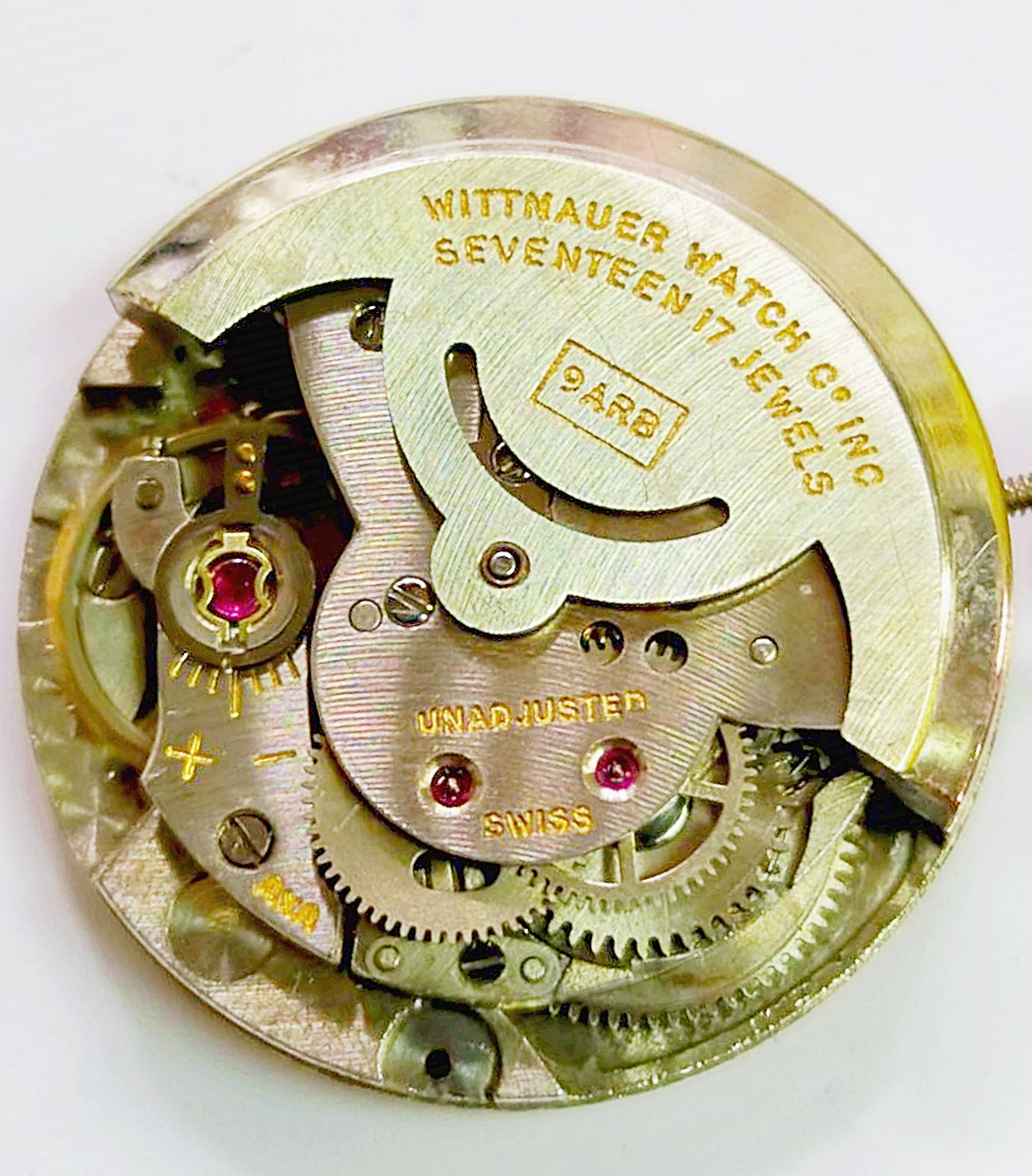 นาฬิกาเก่า WITTNAUER BY LONGINES ออโตเมติกสองเข็มครึ่ง (นาฬิกาผู้หญิง)