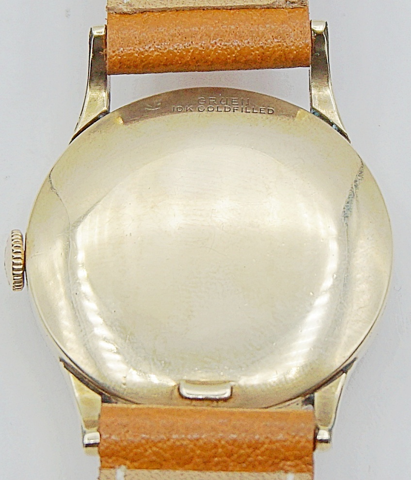 นาฬิกาเก่า GRUEN PAN AM ไขลาน