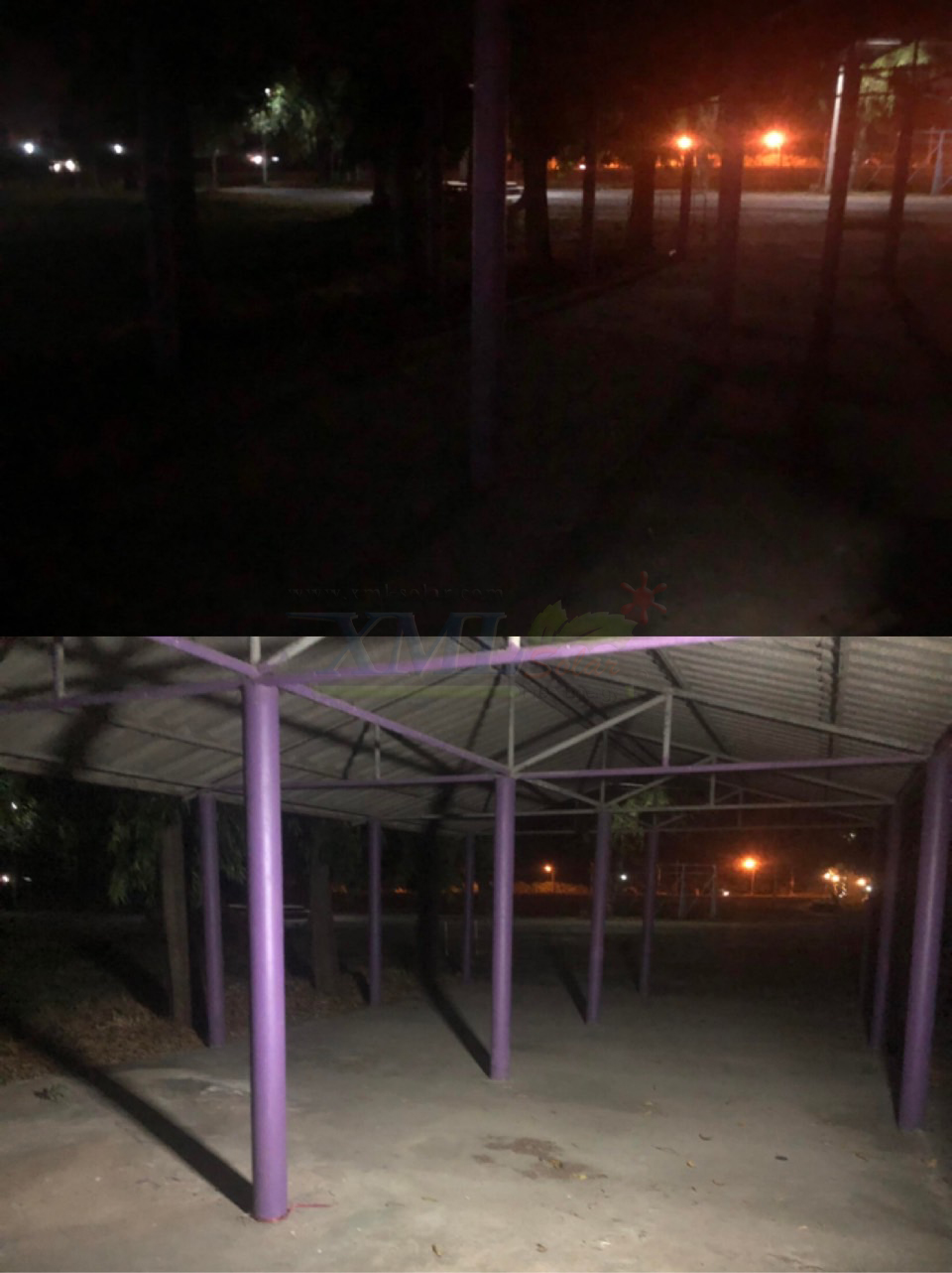 ไฟสปอตไลท์โซล่าเซลล์ 200 W. รุ่น Modi x XML ไซต์ใหญ่ (เเสง : ขาว)