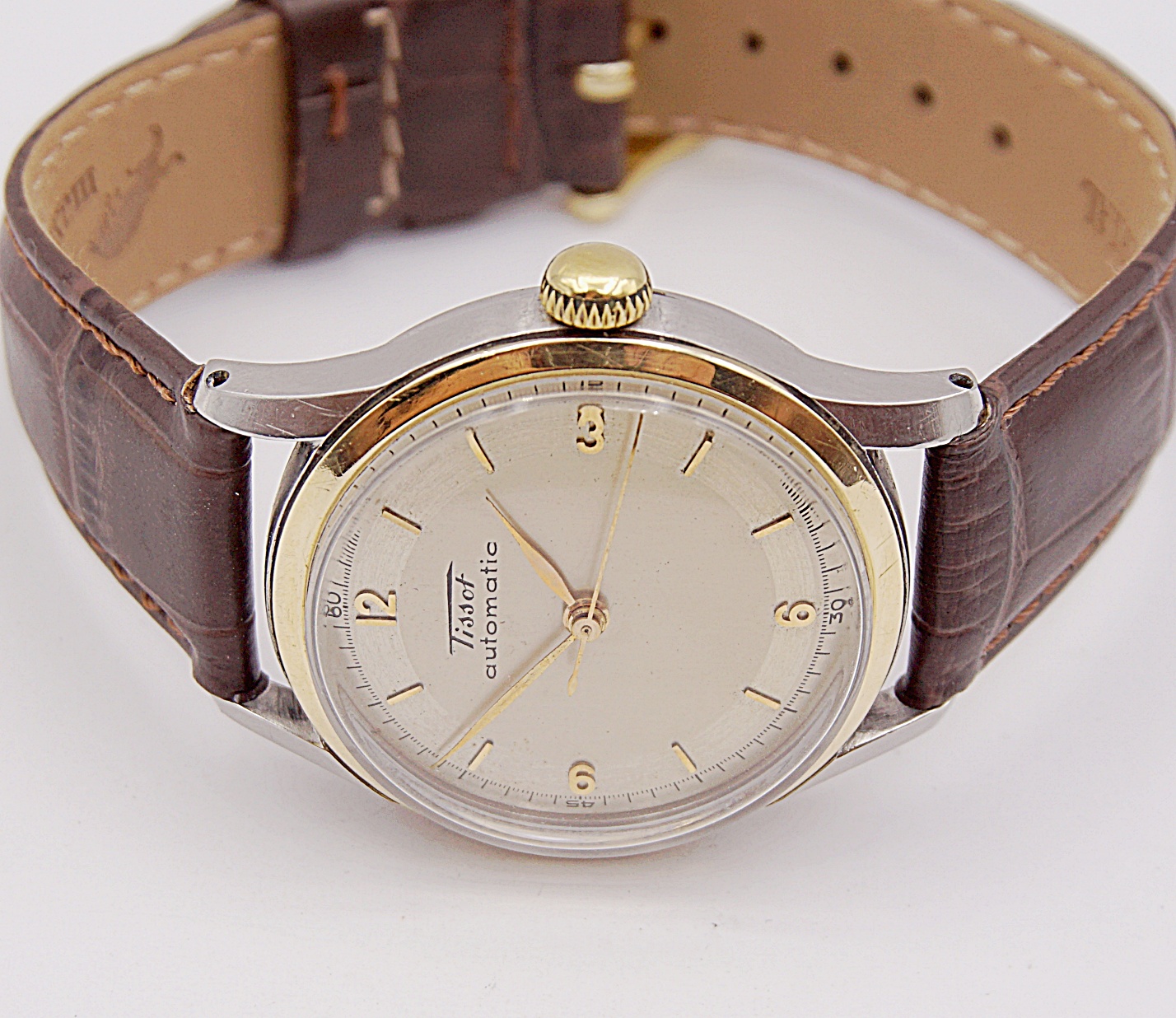 นาฬิกาเก่า TISSOT ออโตเมติกครึ่งรอบ