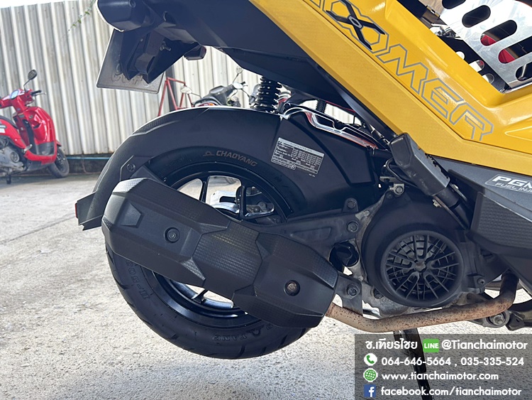 ★ดาวน์ 5,000★ZOOMER-X ปี66 สีเหลือง วิ่งน้อย ชุดสวยรอบคัน เดิมๆทั้งคัน เครื่องแน่น เครื่องดี ศูนย์ดี รถพร้อมใช้งาน ราคา 43,900