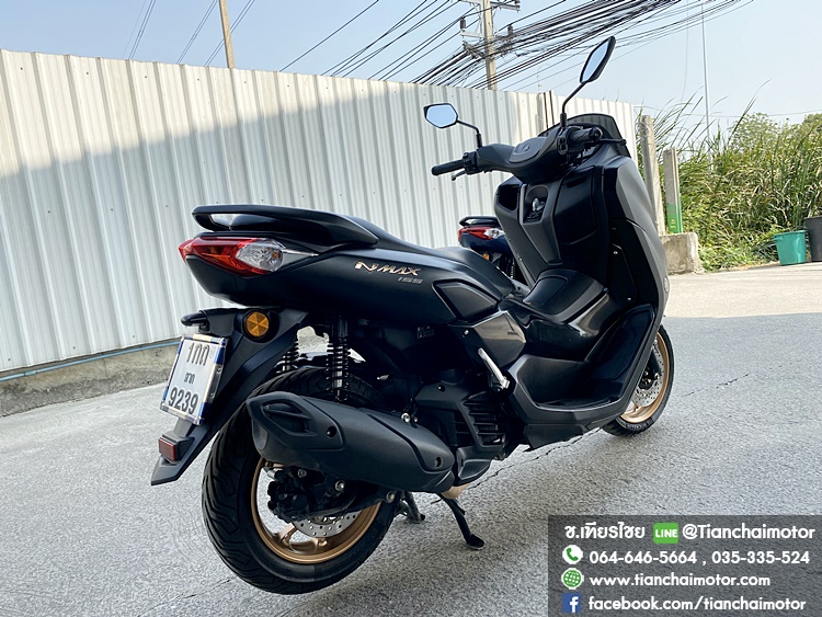 ★ดาวน์2,000★ NMAX155 ปี66 สีดำอย่างหล่อ เครื่องเดิมดี ศูนย์ดี สภาพพร้อมใช้งาน ราคา 65,900