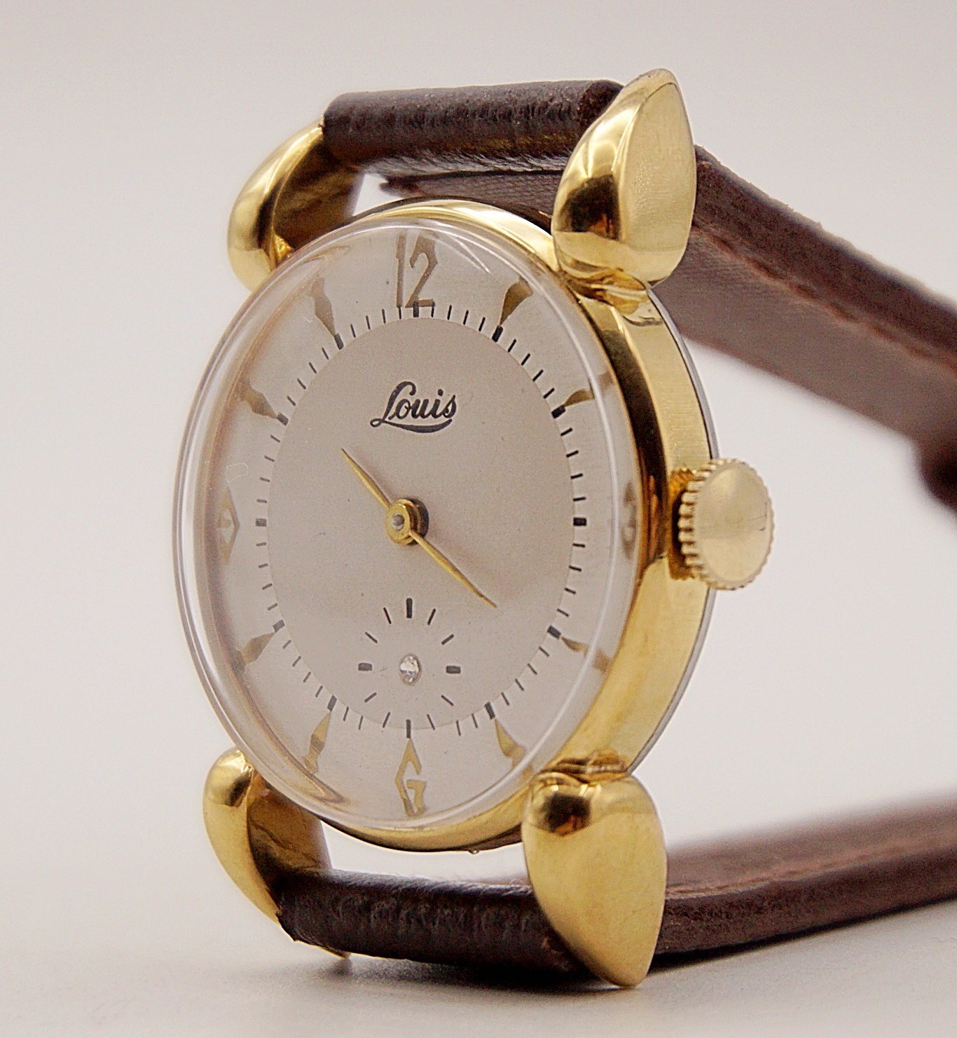 นาฬิกาเก่า LOUIS ไขลานพร้อมกล่อง