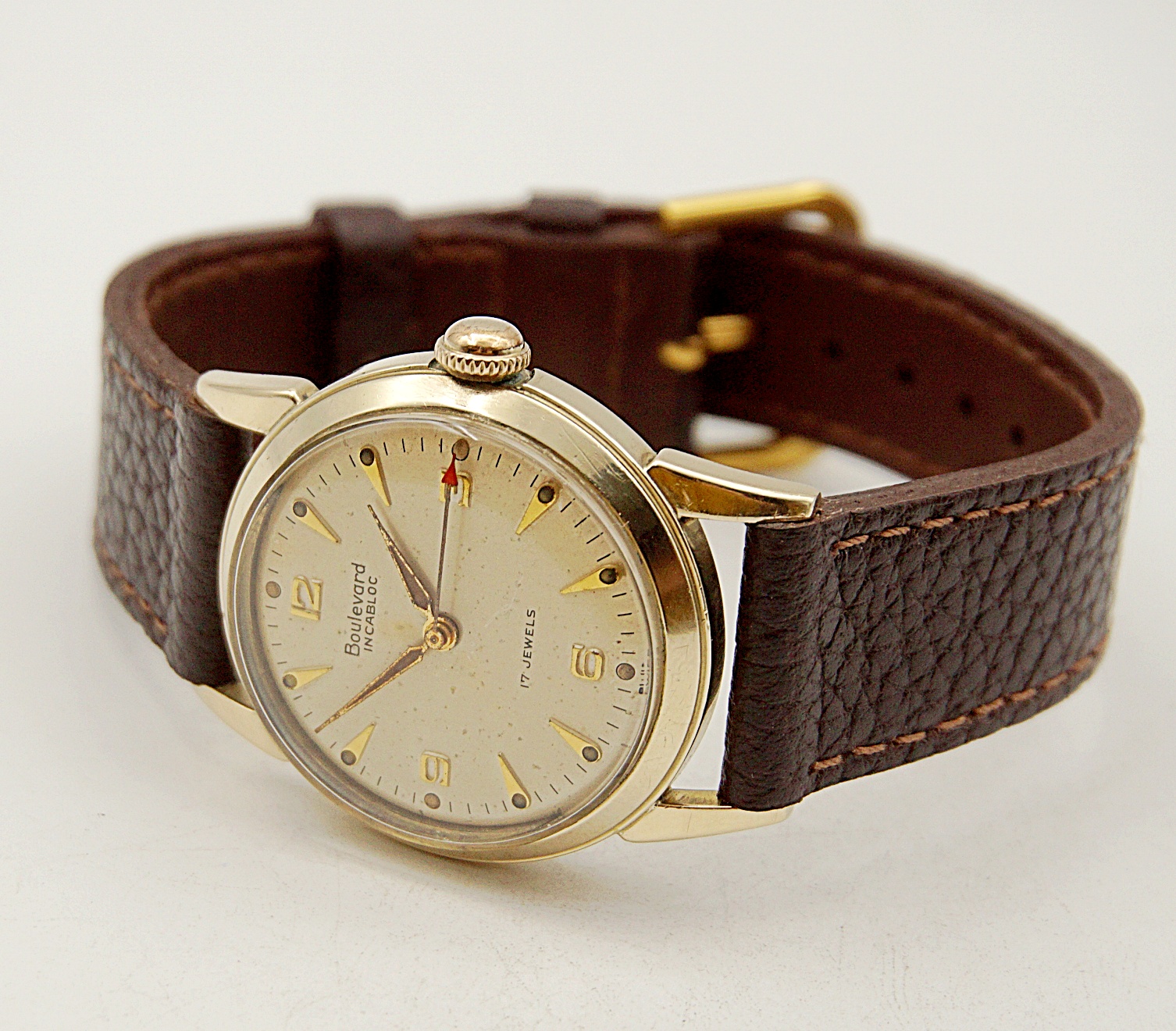 นาฬิกาเก่า BOULEVARD ไขลาน