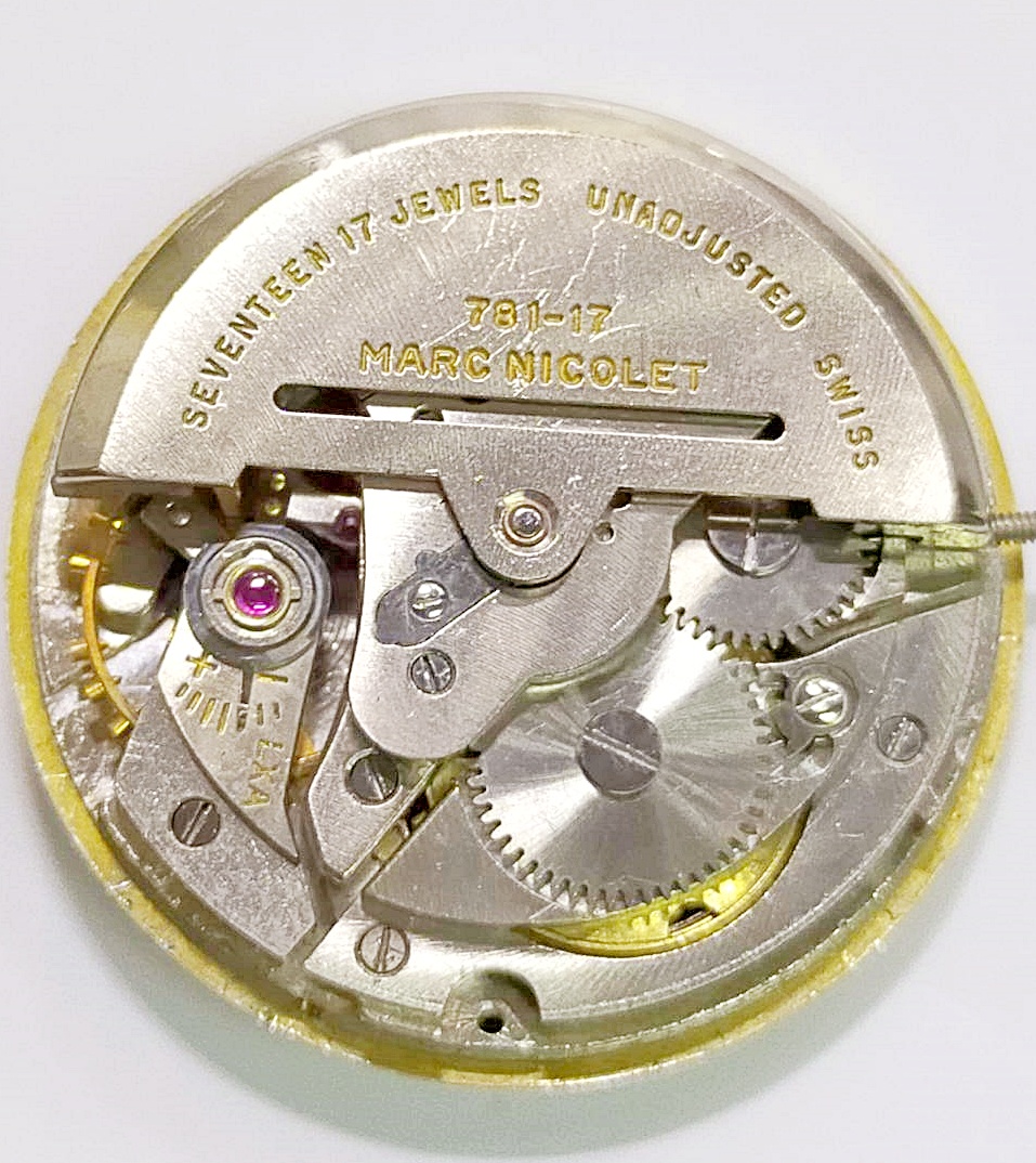 นาฬิกาเก่า MARC NICOLET ออโตเมติก