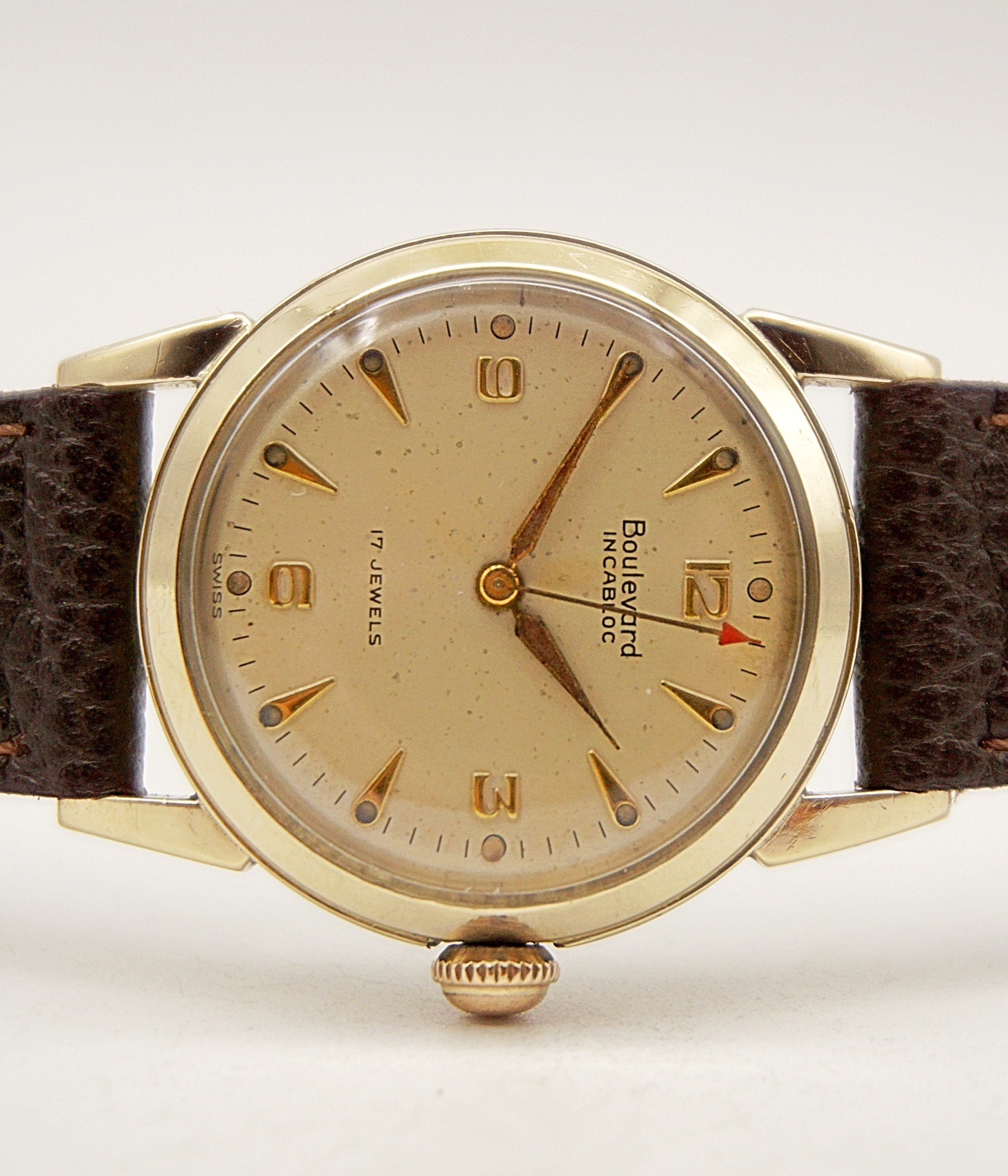 นาฬิกาเก่า BOULEVARD ไขลาน