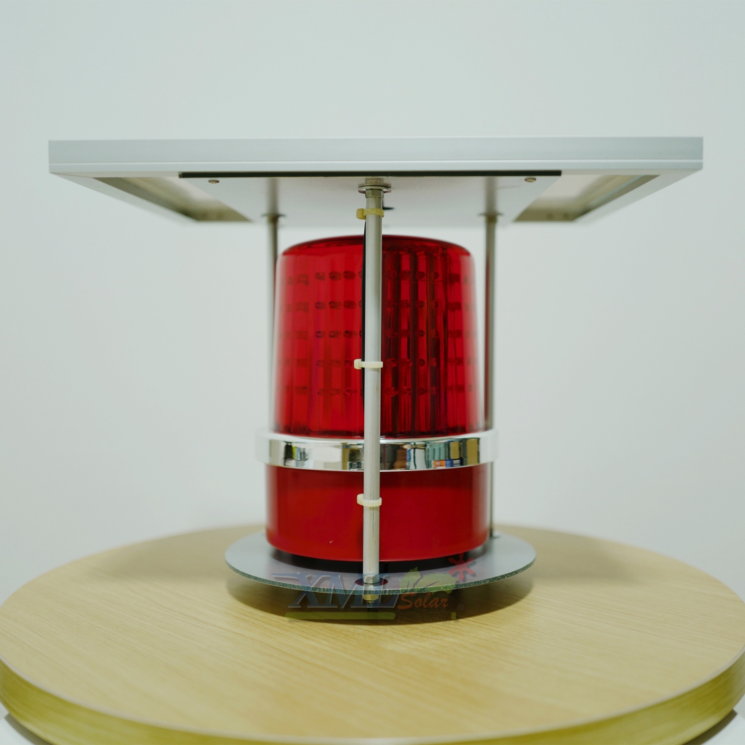ไฟไซเรนพลังงานแสงอาทิตย์ (แสง : สีแดง) 10 watt