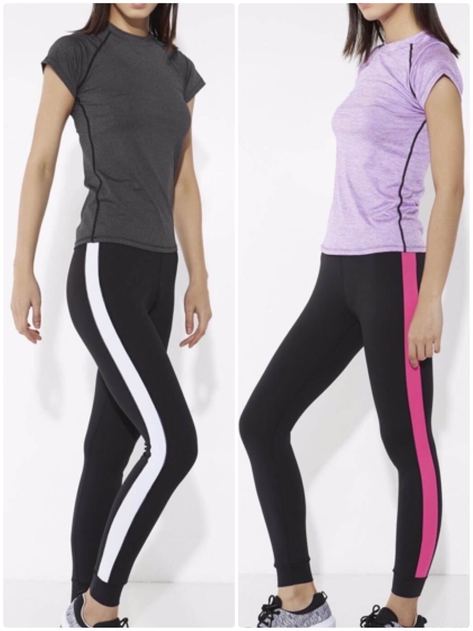 กางเกงสปอร์ต ใส่กระชับและสบาย มี 2 สี ขาว กับ ชมพู size S M ราคาส่ง 3 ชิ้นคละแบบได้ ตัวละ 390 บาท