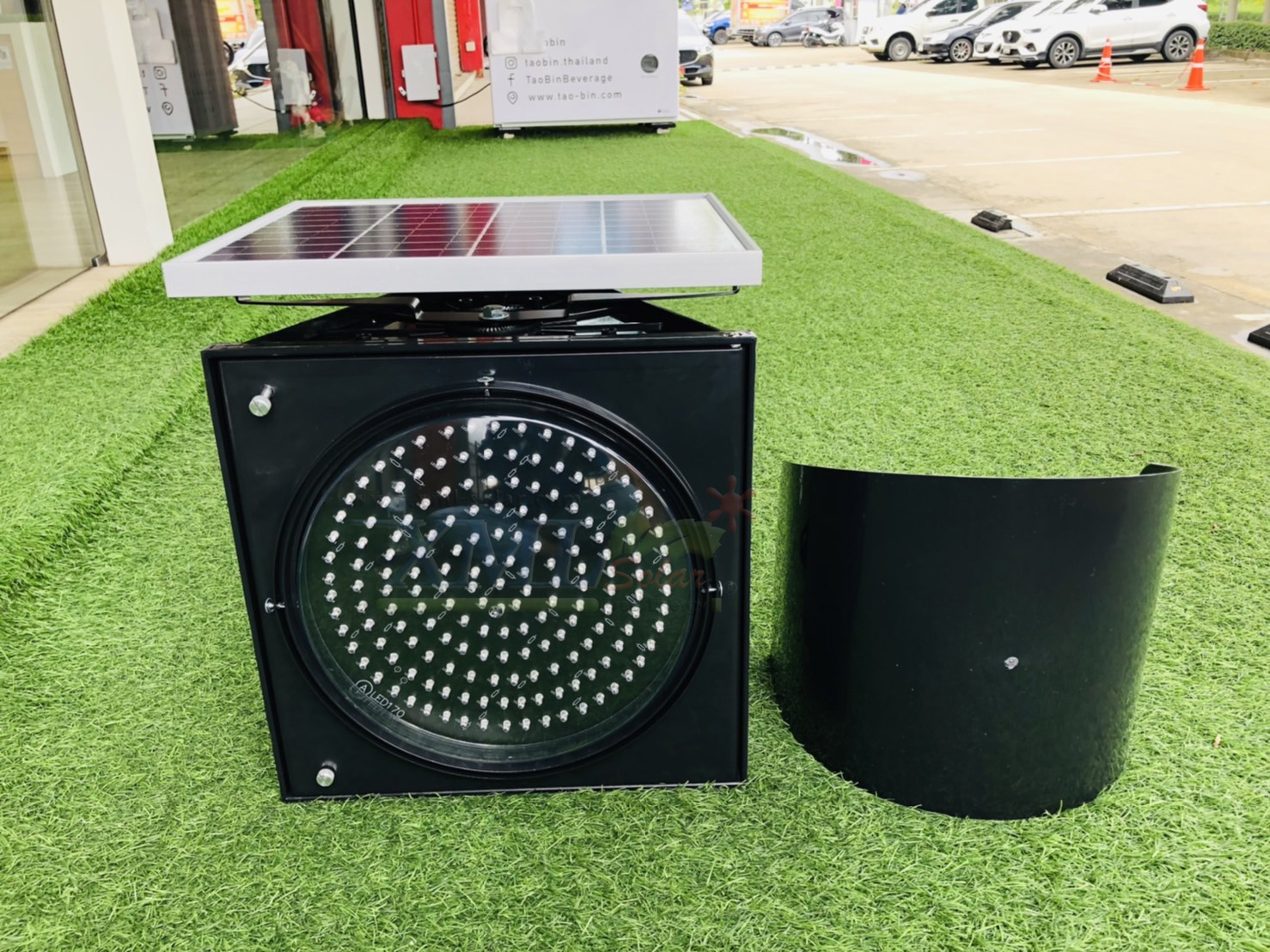 ไฟเตือนจราจร ทางแยก รุ่น 10 watt 170 led (แสง: สีเหลือง)