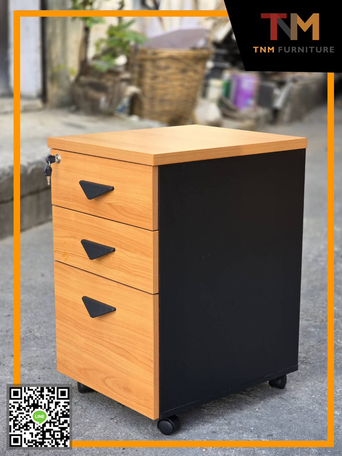 ตู้ลิ้นชักล้อเลื่อน ST-Filling C