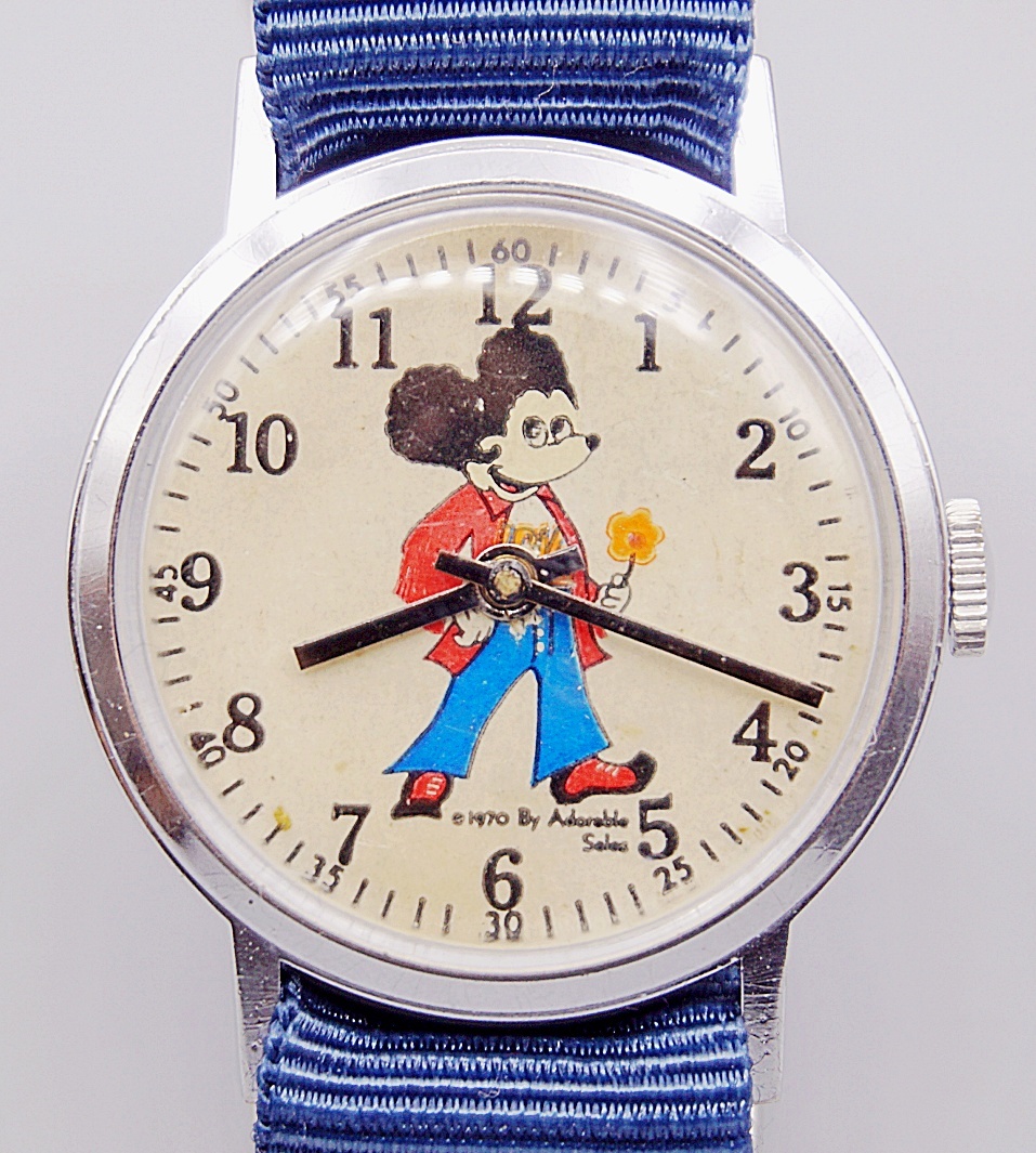 นาฬิกาเก่า MICKEY MOUSE ไขลาน