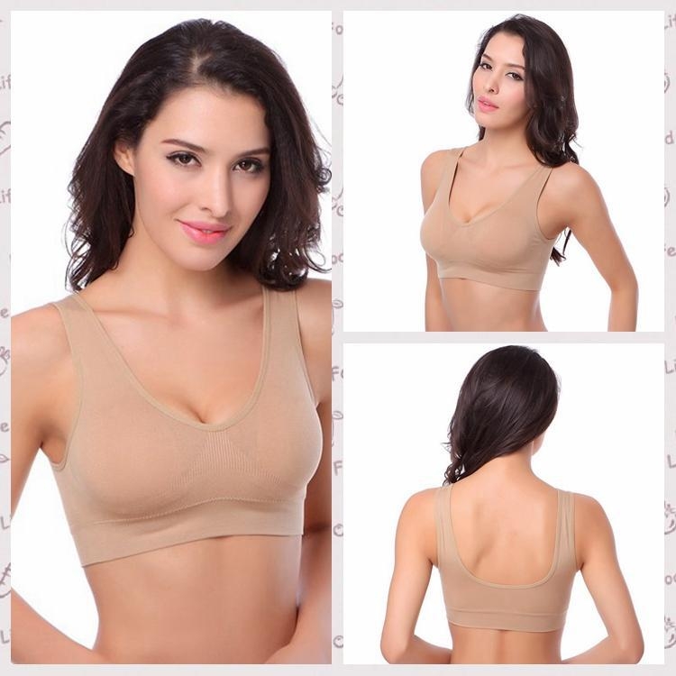 สปอร์บราสวมสบาย ใส่กระชับและเก็บเนื้อด้านข้างได้เป็นอย่างดี ตัวเดี่ยว สีเนือ size S M L XL XXL ราคาตัวละ 290 บาท