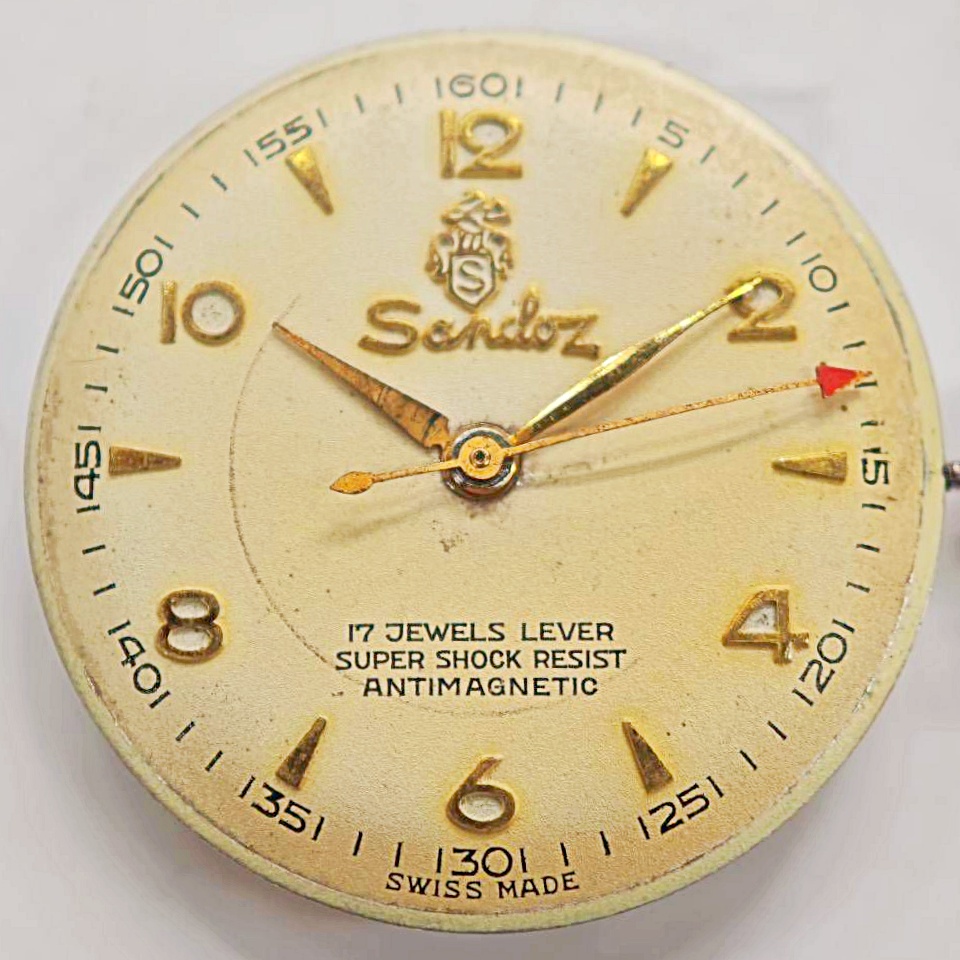 นาฬิกาเก่า SANDOZ ไขลาน