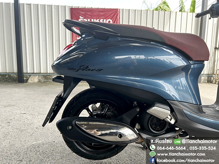 GRAND FILANO ปี67 ABS ตัวรีโมท ชุดสีสวย เครื่องเดิมๆ ขับขี่นิ่ม เครื่องแน่น ประหยัดน้ำมัน ศูนย์ดี ราคา 59,900