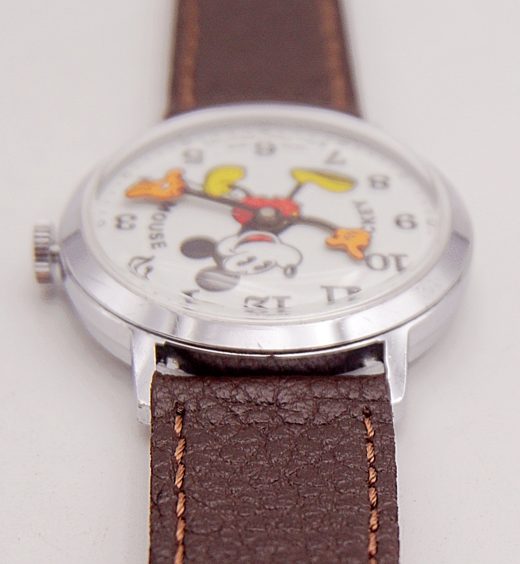 นาฬิกาเก่า MICKEY MOUSE ไขลาน