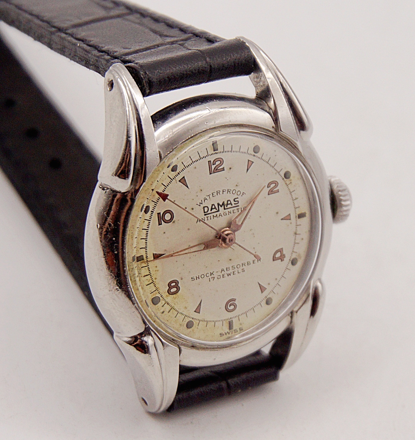 นาฬิกาเก่า DAMAS ไขลาน
