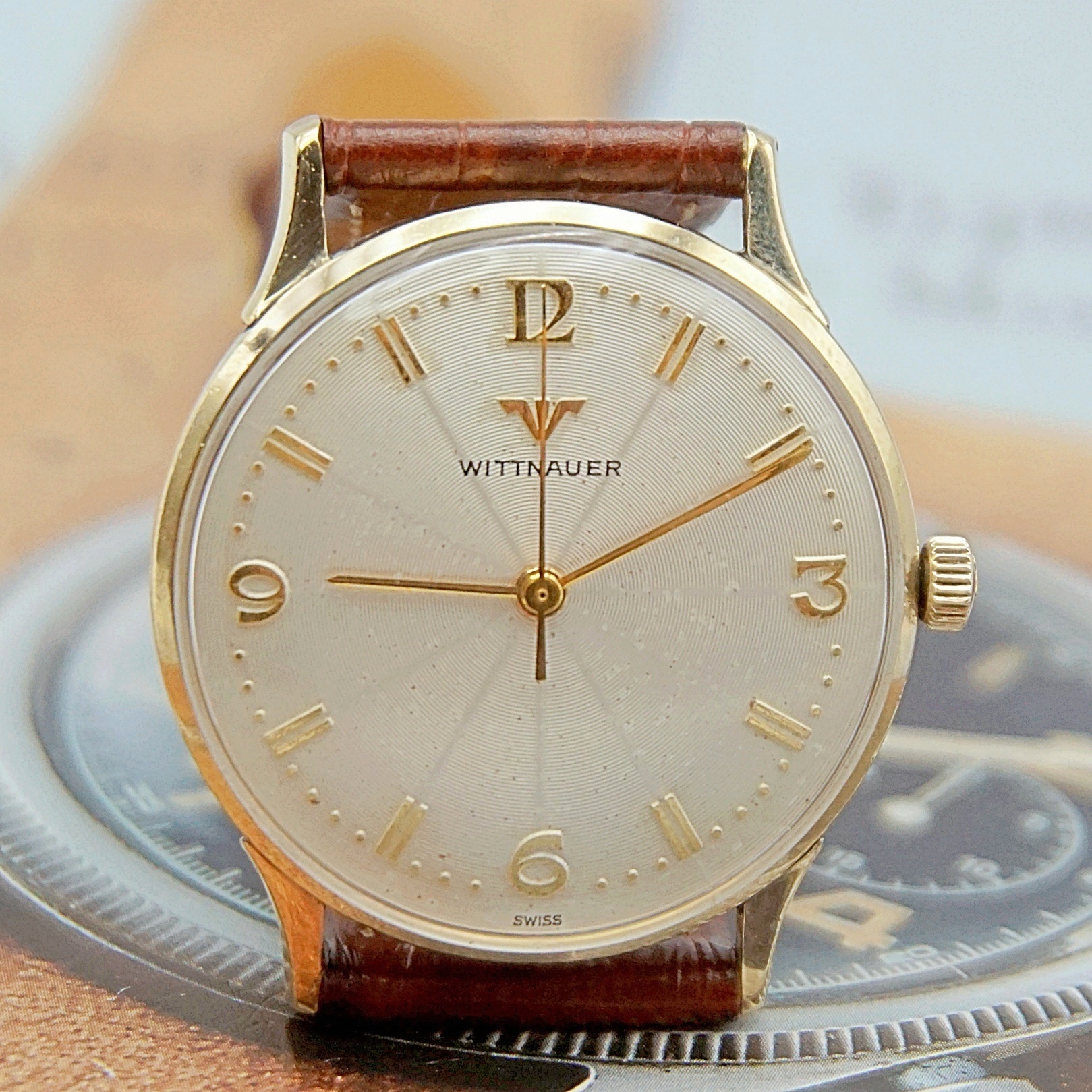 นาฬิกาเก่า WITTNAUER BY LONGINES ไขลาน