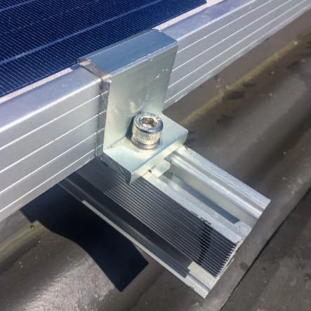 End Clamp ตัวจับยึดริมแผง 35mm