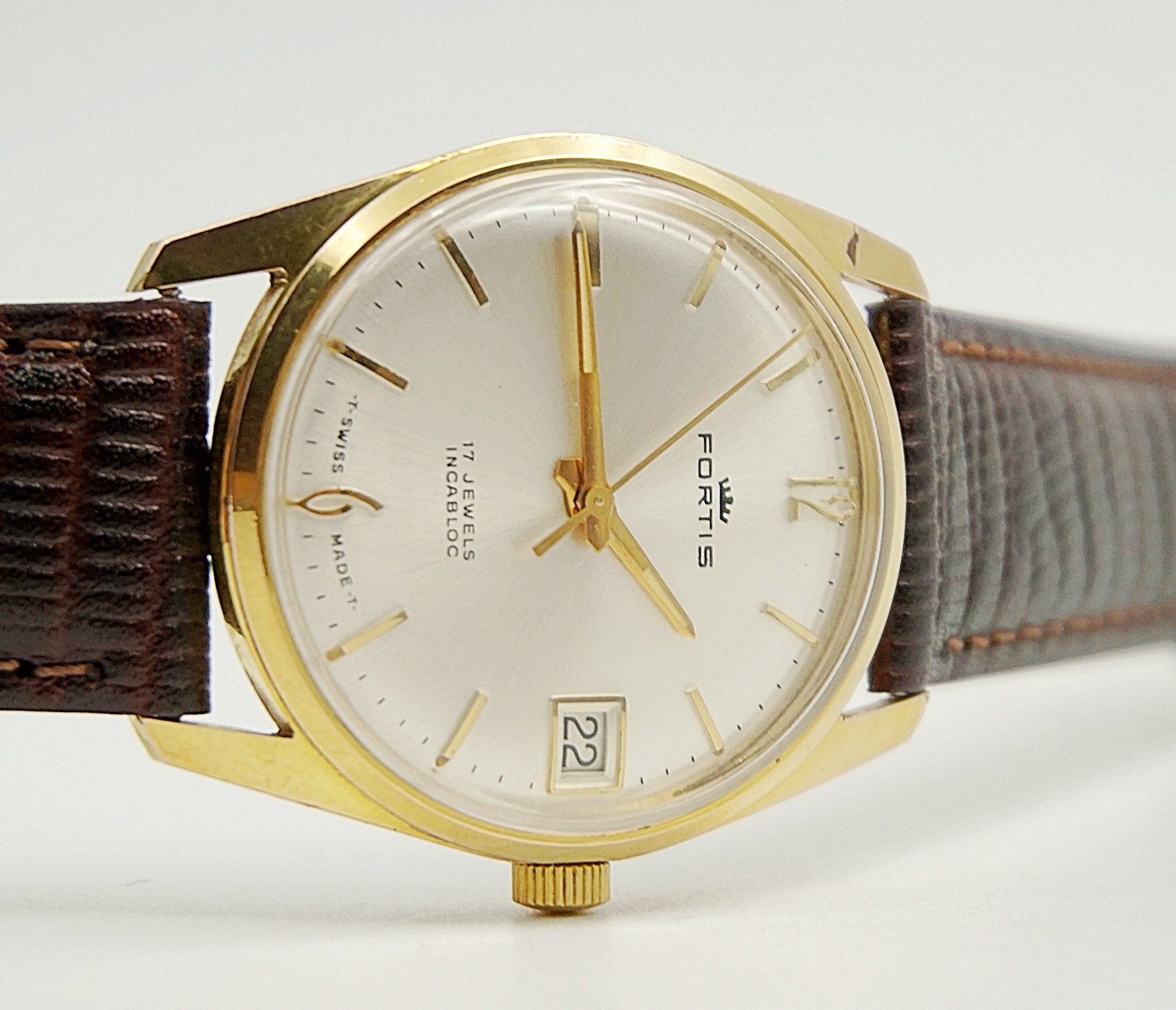 นาฬิกาเก่า FORTIS ไขลาน