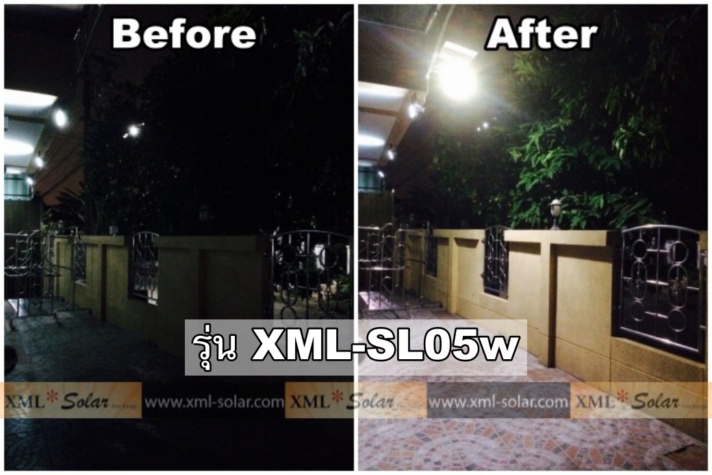 โคมไฟโซล่าเซลล์อัจฉริยะ ทรงโคมกลม รุ่น 25 Watt Monocrystalline (เเสง : ขาว)