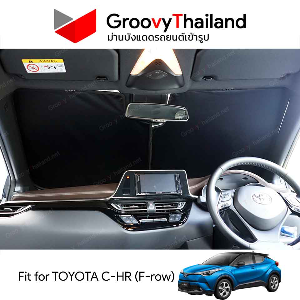 ม่านหน้า TOYOTA C-HR F-row (1 pcs)