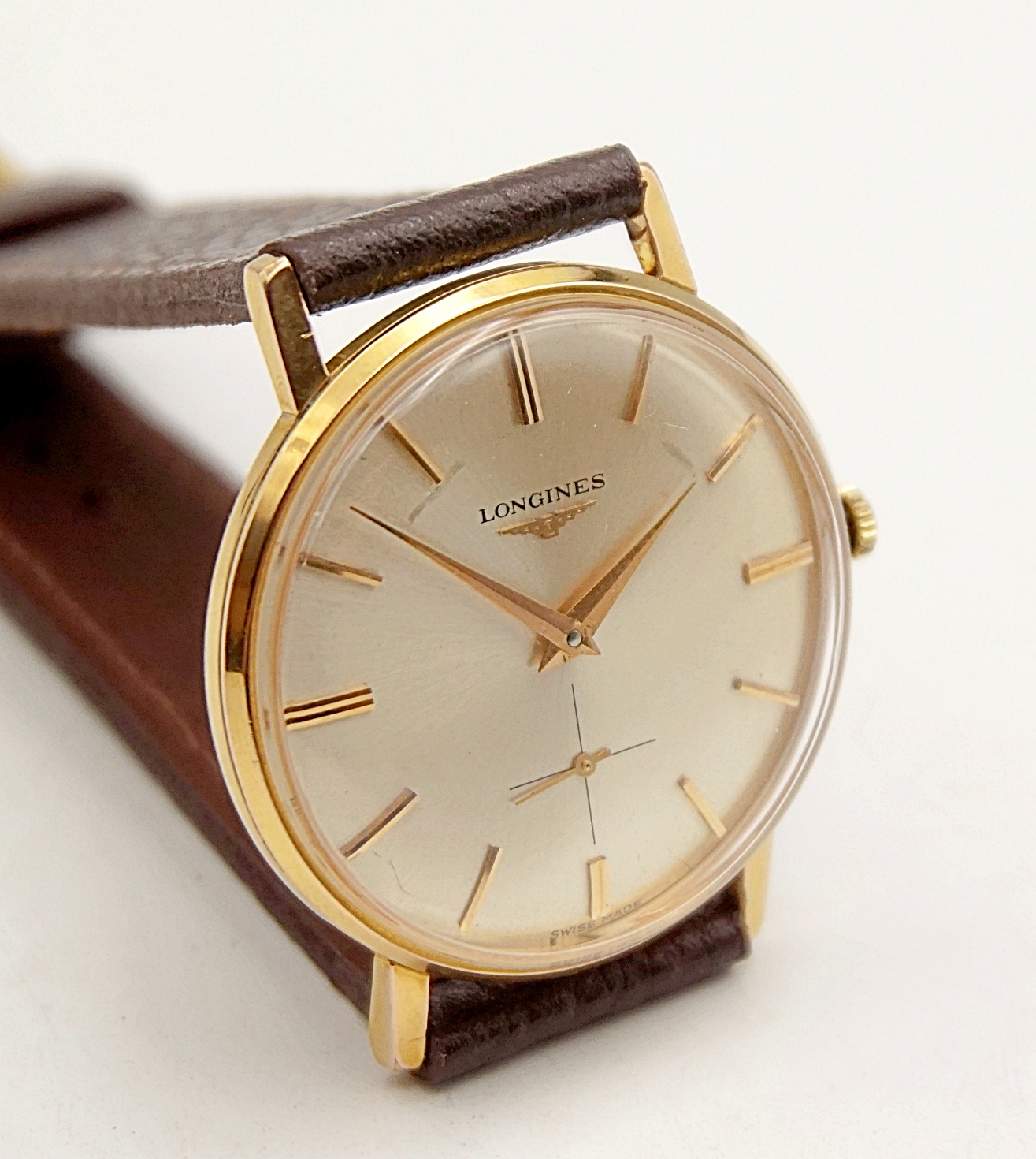 นาฬิกาเก่า LONGINES ไขลานสองเข็มครึ่ง