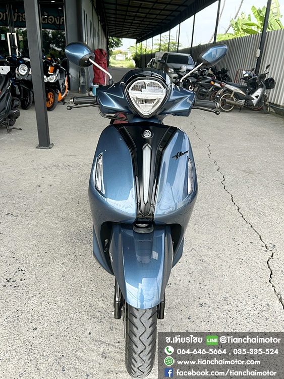 GRAND FILANO ปี67 ABS ตัวรีโมท ชุดสีสวย เครื่องเดิมๆ ขับขี่นิ่ม เครื่องแน่น ประหยัดน้ำมัน ศูนย์ดี ราคา 59,900