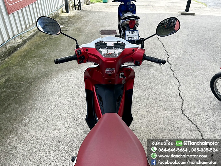 ★ดาวน์ 3,000★WAVE110I ปี67 ล้อแม็กซ์ สตาร์ทมือ วิ่งเพียง 9000 กิโล เครื่องแน่นๆ ศูนย์ดี ชุดสีสวยเป๊ะ ขับขี่คล่องตัว รถพร้อมใช้งาน